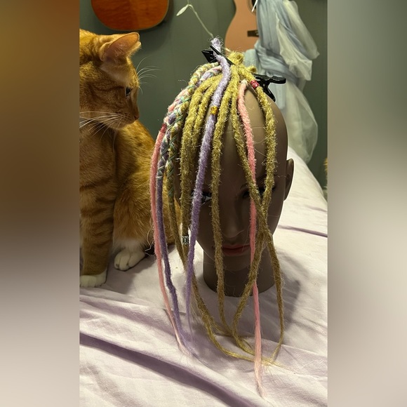 10 synthetic dreads 16 inches in length - Picture 5 of 16